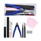 12 Pieces Mandala Crafts Model Tool Kit - Hobby Building Tool Hardware Basic Set with Hobby Clippers Model Tweezers for Plastic Model Car Dollhouse